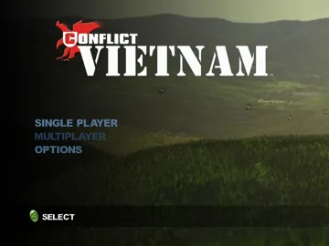 Conflict Vietnam (USA) screen shot title